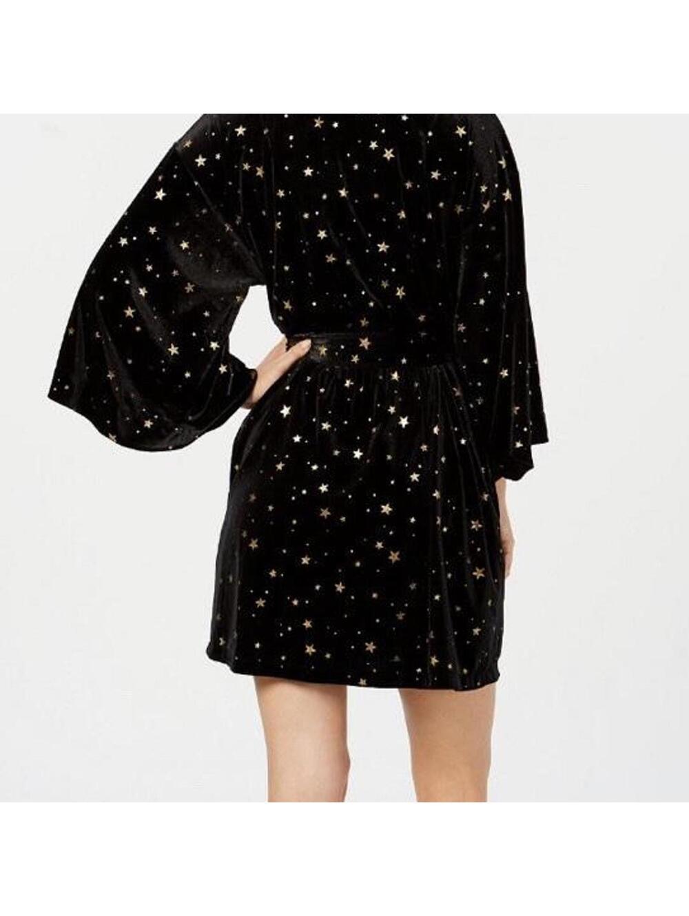 INC star print velvet Rope